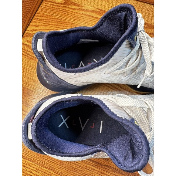 Nike Lebron XVI Low USA Men\'s Size 12 Navy White Gold Gum CI2668 101 EUC